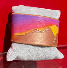 Load image into Gallery viewer, Sunset Leather Cuff
