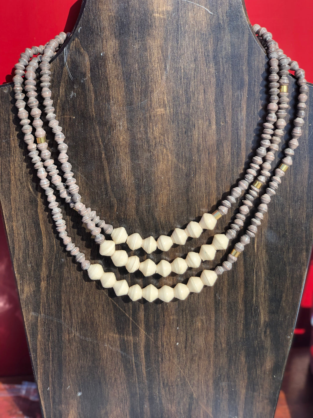 Ivory Beaded necklace